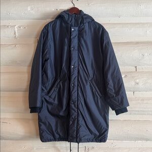 TNA Dark Blue Hooded Jacket